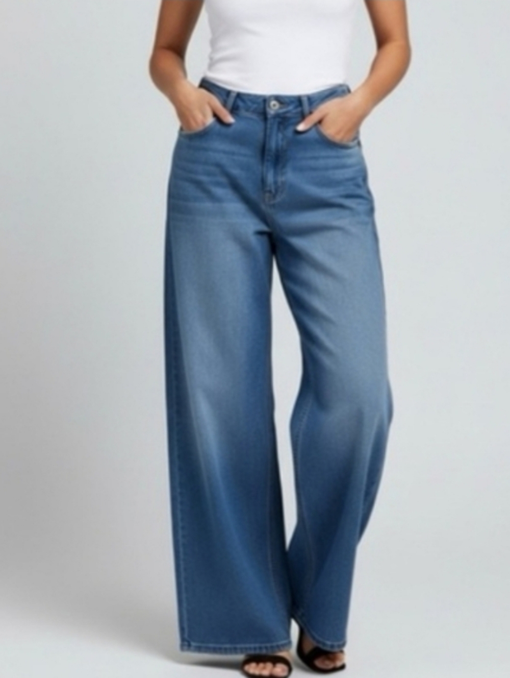 Oat New York Wide Leg Jeans Size 10/30